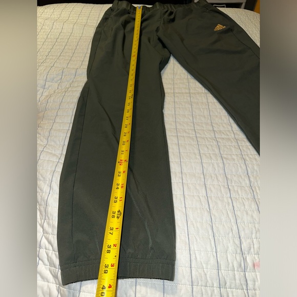 Adidas Women's Dark Green Stretch Elastic Waist Jogger pants Sz XL EUC! - Picture 2 of 8